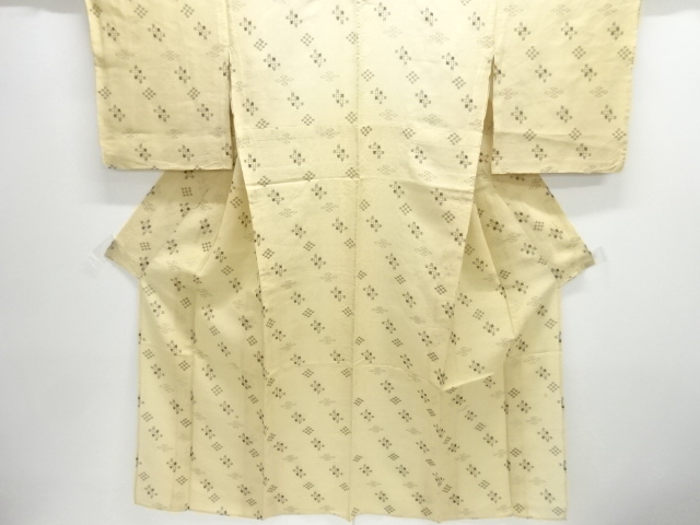 JAPANESEKIMONO / ANTIQUE HONJO RYUKYU WALL CLOTH KIMONO